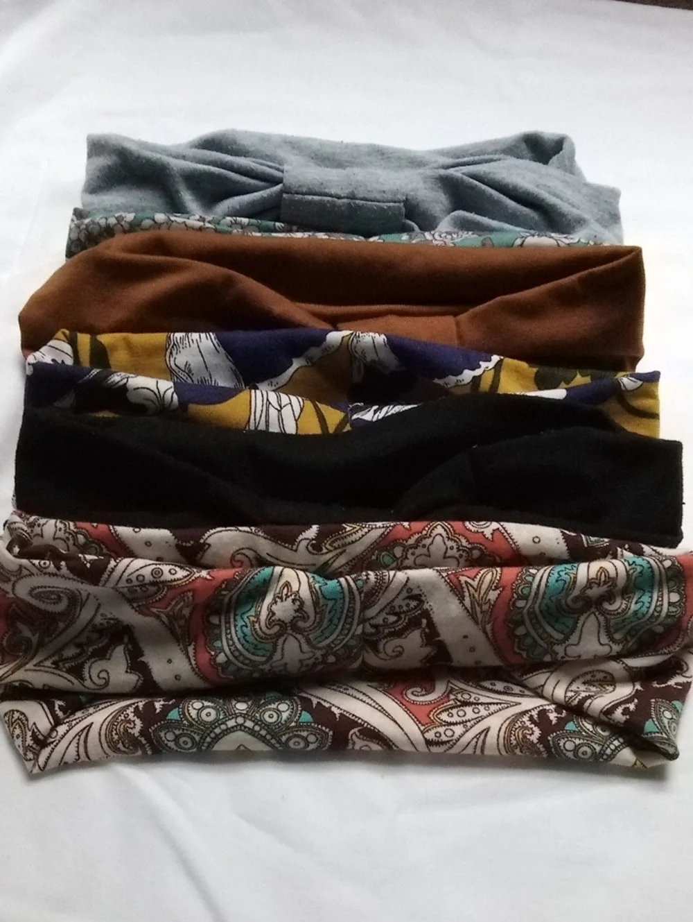 Assorted Women’s Knotted Fabric Headband Set